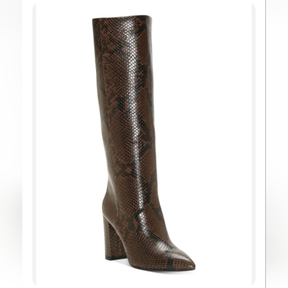 INC International Concepts Shoes - INC Paiton Block Heel knee-high boots